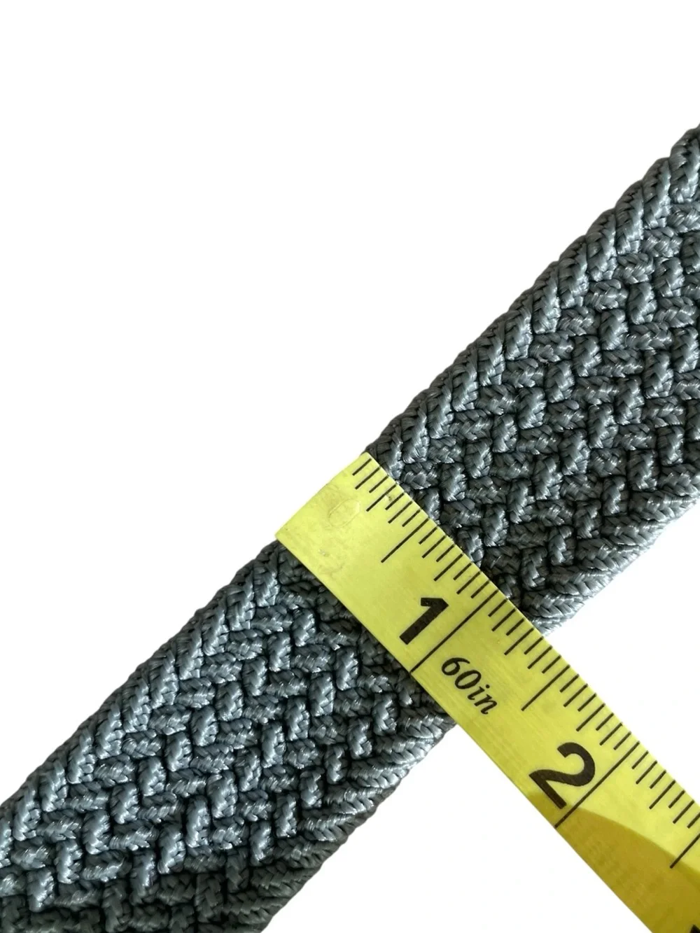 Under Armour UA Drive Belt Men’s L 32 - 40 Braided Stretch Adjustable Grey Golf